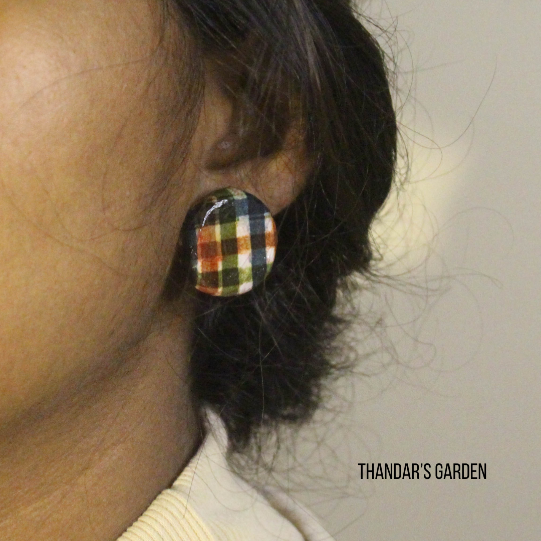 Madras Checks: Monsoon Garden Stud