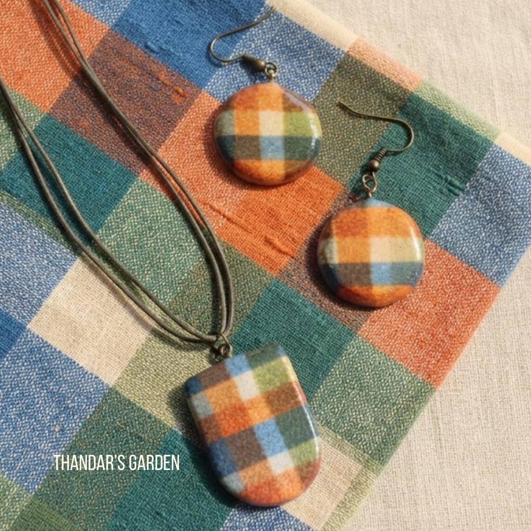 Madras Checks : Washed Cotton Set
