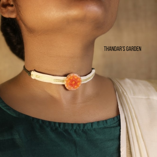 Pookalam Kasavu Choker