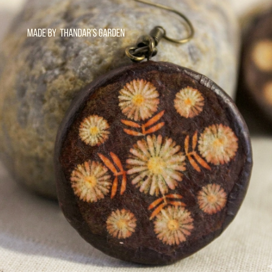 Meadow Medallion Earring
