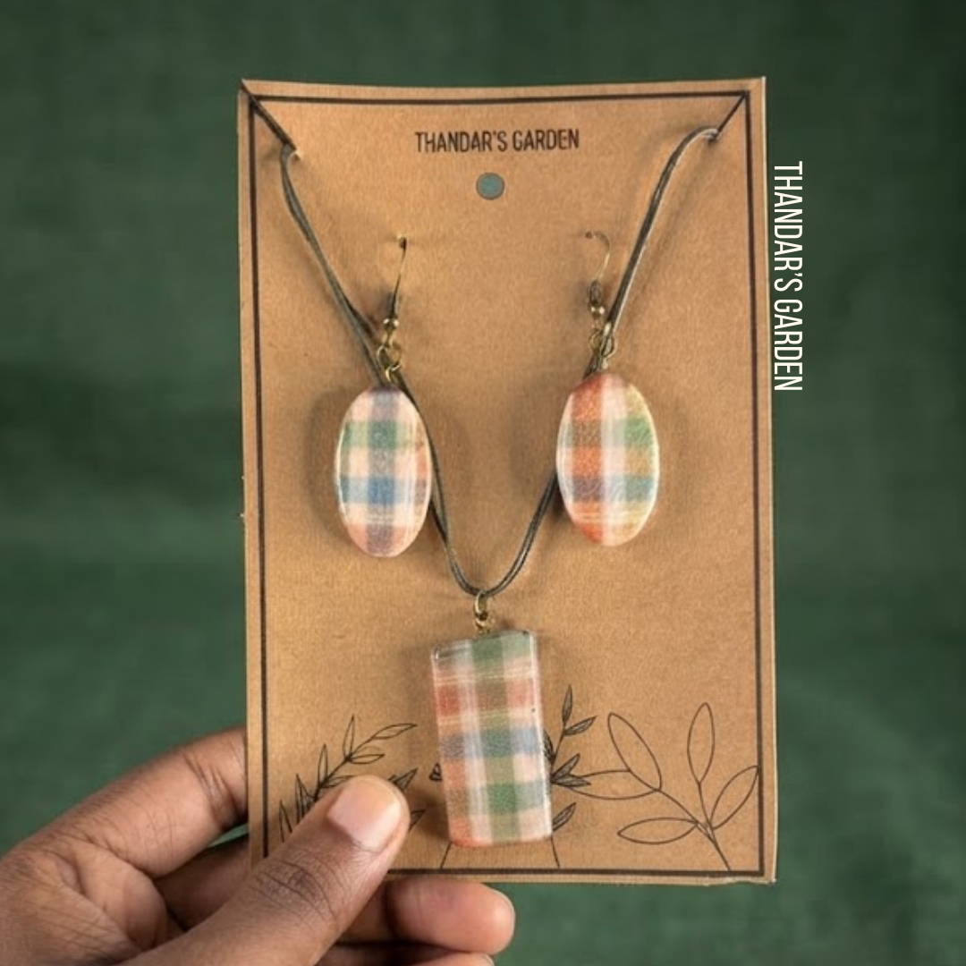 Madras Checks: Dusty Pastel