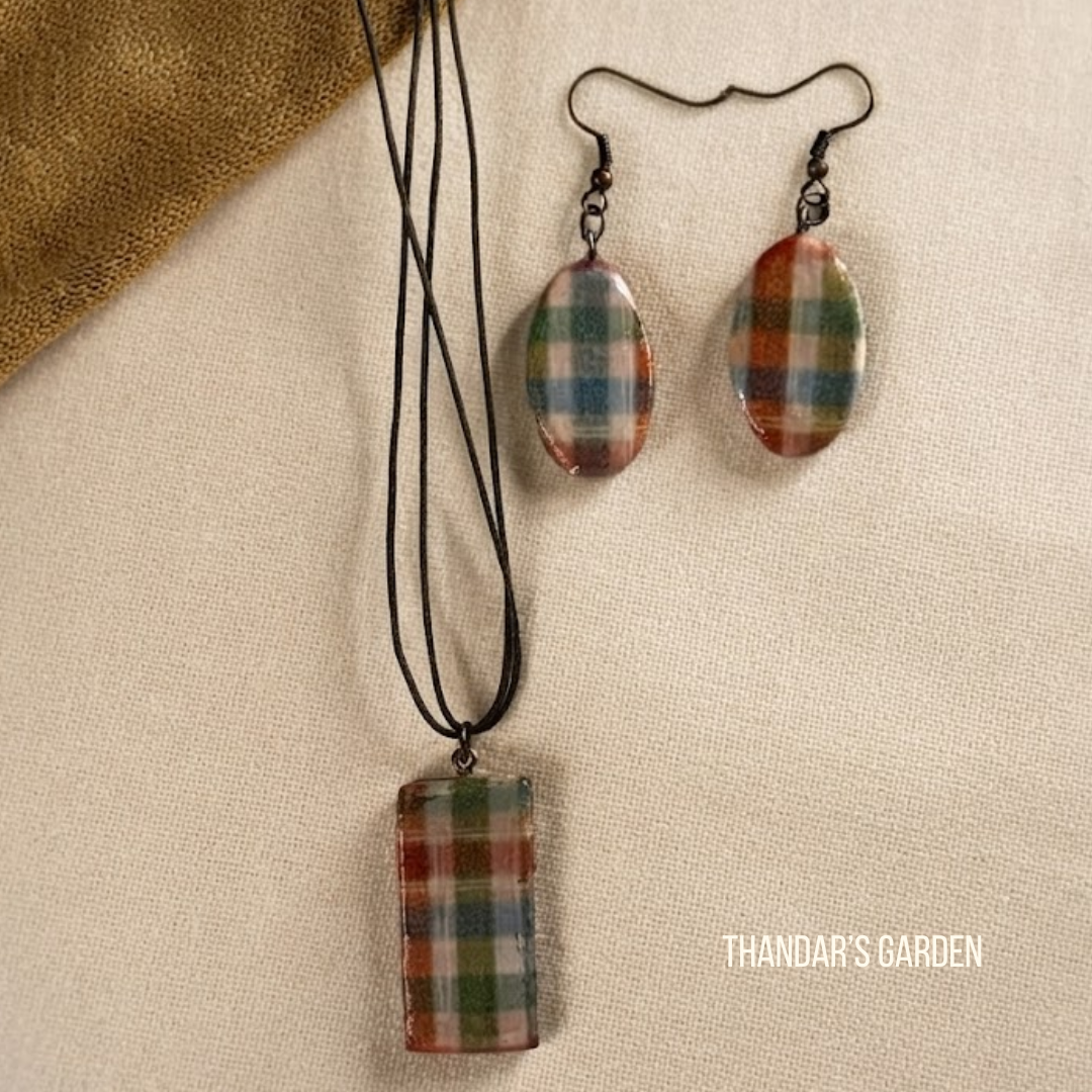 Madras Checks: Dusty Pastel