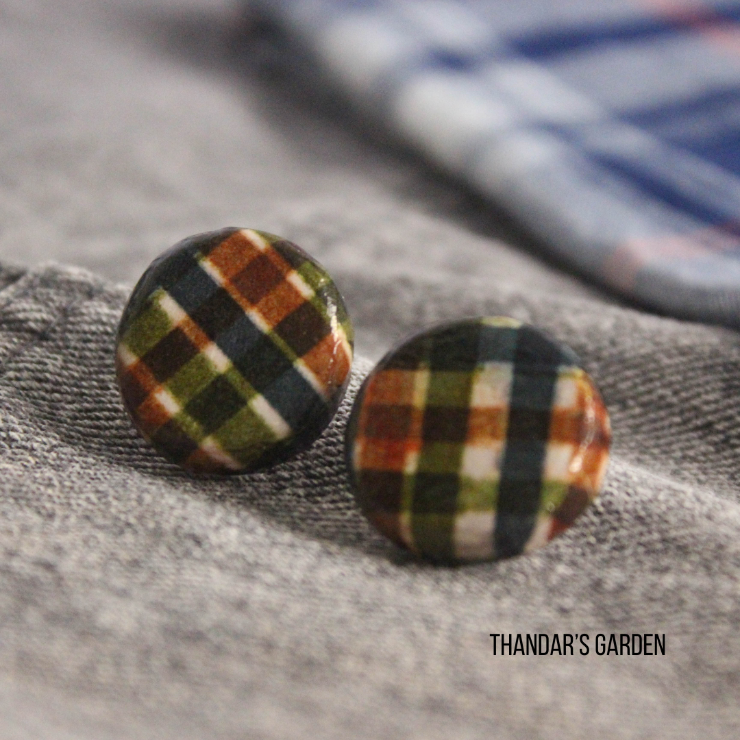 Madras Checks: Monsoon Garden Stud